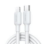 USAMS US-SJ610 U84 PD20W USB-C / Type-C から 8ピン充電データケーブル、PD20W 8ピン 1m