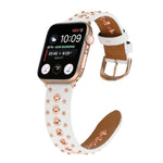 パンクリベット本革ウォッチバンド、Apple Watch Series 7 41mm / 6 & SE & 5 & 4 40mm 用、Apple Watch Ultra 49mm / Series 8&7 45mm / SE 2&6&SE&5&4 44mm 用