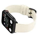 カウハイドテクスチャーレザーウォッチバンド、Apple Watch シリーズ 8&7 41mm / SE 2&6&SE&5&4 40mm / 3&2&1 38mm 用、Apple Watch シリーズ 7 45mm / 6 & SE & 5 & 4 44mm / 3 & 2 & 1 42mm 用、Apple Watch シリーズ 7 41mm / 6 & SE & 5 & 4 40mm / 3 & 2 & 1 38mm 用