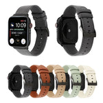 カウハイドテクスチャーレザーウォッチバンド、Apple Watch シリーズ 8&7 41mm / SE 2&6&SE&5&4 40mm / 3&2&1 38mm 用、Apple Watch シリーズ 7 45mm / 6 & SE & 5 & 4 44mm / 3 & 2 & 1 42mm 用、Apple Watch シリーズ 7 41mm / 6 & SE & 5 & 4 40mm / 3 & 2 & 1 38mm 用
