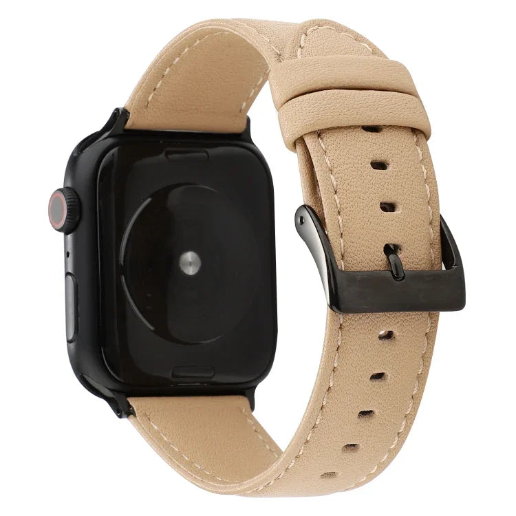 カウハイドテクスチャーレザーウォッチバンド、Apple Watch シリーズ 8&7 41mm / SE 2&6&SE&5&4 40mm / 3&2&1 38mm 用、Apple Watch シリーズ 7 45mm / 6 & SE & 5 & 4 44mm / 3 & 2 & 1 42mm 用、Apple Watch シリーズ 7 41mm / 6 & SE & 5 & 4 40mm / 3 & 2 & 1 38mm 用