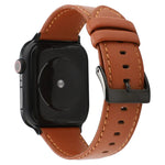 カウハイドテクスチャーレザーウォッチバンド、Apple Watch シリーズ 8&7 41mm / SE 2&6&SE&5&4 40mm / 3&2&1 38mm 用、Apple Watch シリーズ 7 45mm / 6 & SE & 5 & 4 44mm / 3 & 2 & 1 42mm 用、Apple Watch シリーズ 7 41mm / 6 & SE & 5 & 4 40mm / 3 & 2 & 1 38mm 用