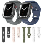 スポーツシリコンウォッチバンド、Apple Watch Series 8&7 41mm 用、Apple Watch Series 8&7 45mm 用