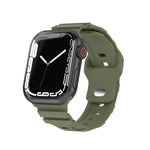 スポーツシリコンウォッチバンド、Apple Watch Series 8&7 41mm 用、Apple Watch Series 8&7 45mm 用