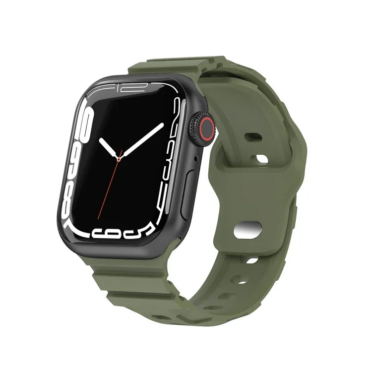 スポーツシリコンウォッチバンド、Apple Watch Series 8&7 41mm 用、Apple Watch Series 8&7 45mm 用