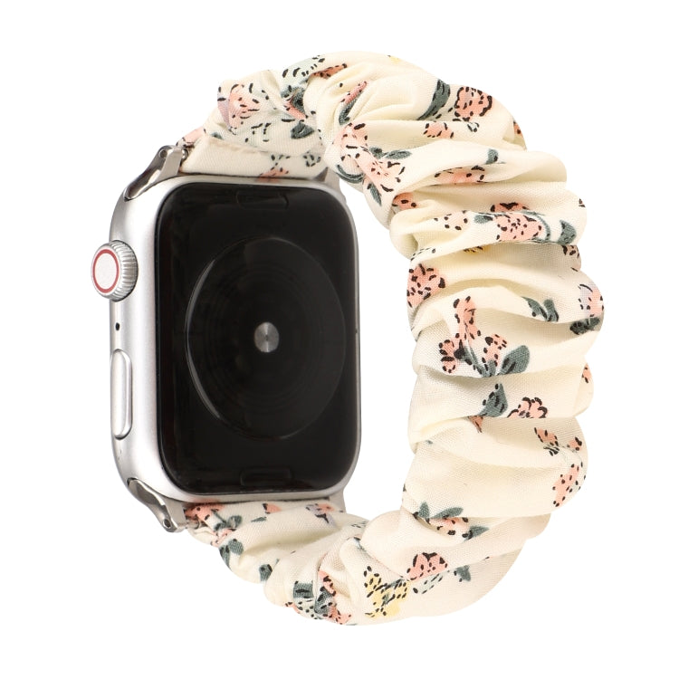 布＋ステンレススチールヘアリングウォッチバンド、Apple Watch Series 8&7 41mm / SE 2&6&SE&5&4 40mm / 3&2&1 38mm用、Apple Watch Ultra 49mm / Series 8&7 45mm / SE 2&6&SE&5&4 44mm / 3&2&1 42mm用