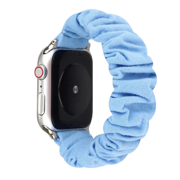 布＋ステンレススチールヘアリングウォッチバンド、Apple Watch シリーズ 7 41mm / 6 & SE & 5 & 4 40mm / 3 & 2 & 1 38mm 用、Apple Watch シリーズ 7 45mm / 6 & SE & 5 & 4 44mm / 3 & 2 & 1 42mm 用、Apple Watch シリーズ 8&7 41mm / SE 2&6&SE&5&4 40mm / 3&2&1 38mm 用