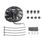 12V 80W Car Powerful Transmission Oil Cooling Fan with Mounting Accessorie, 7 inch, 9 inch, 12 inch