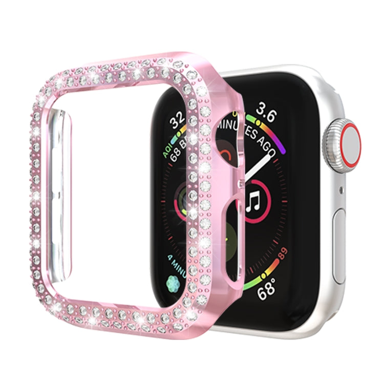 ダブルロウダイヤモンドPC保護ケース、Apple Watch Series 6 / 5 / 4 / SE 2025 / 2023 / 2022 40mm用、Apple Watch Series 3 & 2 & 1 42mm用