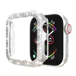 ダブルロウダイヤモンドPC保護ケース、Apple Watch Series 6 / 5 / 4 / SE 2025 / 2023 / 2022 40mm用、Apple Watch Series 3 & 2 & 1 42mm用