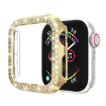 ダブルロウダイヤモンドPC保護ケース、Apple Watch Series 6 / 5 / 4 / SE 2025 / 2023 / 2022 40mm用、Apple Watch Series 3 & 2 & 1 42mm用