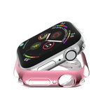 メッキTPU丸穴ホロー保護ケース、Apple Watch Series 3 & 2 & 1 38mm用、Apple Watch Series 6 / 5 / 4 / SE 2025 / 2023 / 2022 44mm用