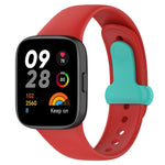 Nail Button Silicone Watch Band, For Redmi Watch 3
