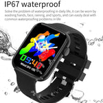 HT15 1.85インチ シリコンバンド IP67防水 スマートウォッチ、Bluetooth通話／睡眠モニタリング対応