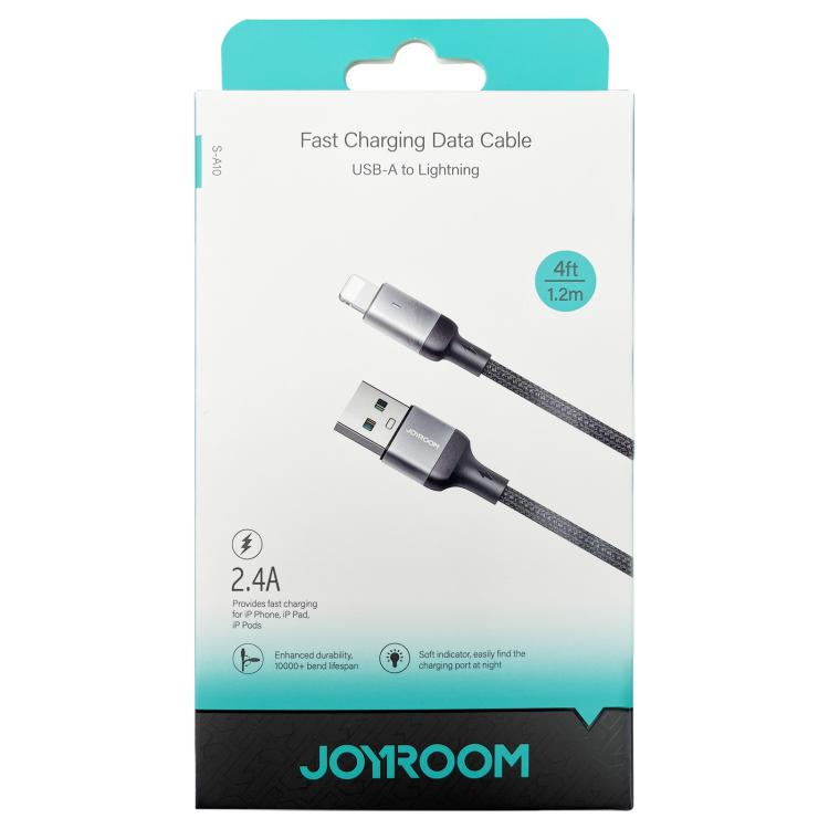 JOYROOM S-UL012A10 エクストラオーディナリーシリーズ 2.4A USB-Aから8ピン高速充電データケーブル、20W 8ピン、1.2m