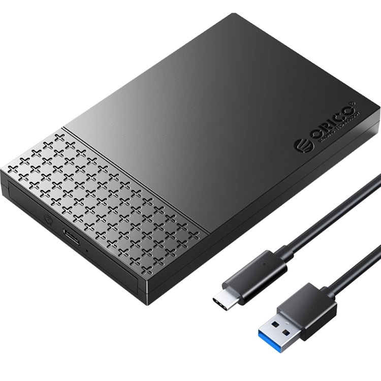ORICO ORICO-2526C3-V1 2.5インチ USB 3.0 USB-A to Type-C ハードドライブエンクロージャー外付けストレージケース、Type-C