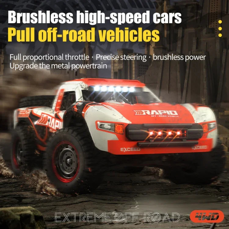 JJR/C Q130 フルスケール ブラシレス 四輪駆動 高速ピックアップ RCカー