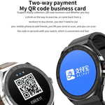 BM01 1.45インチ スチールバンド IP68防水 スマートウォッチ Bluetooth通話／NFC対応、スチールバンド（ブラック）、スチールバンド（シルバー）