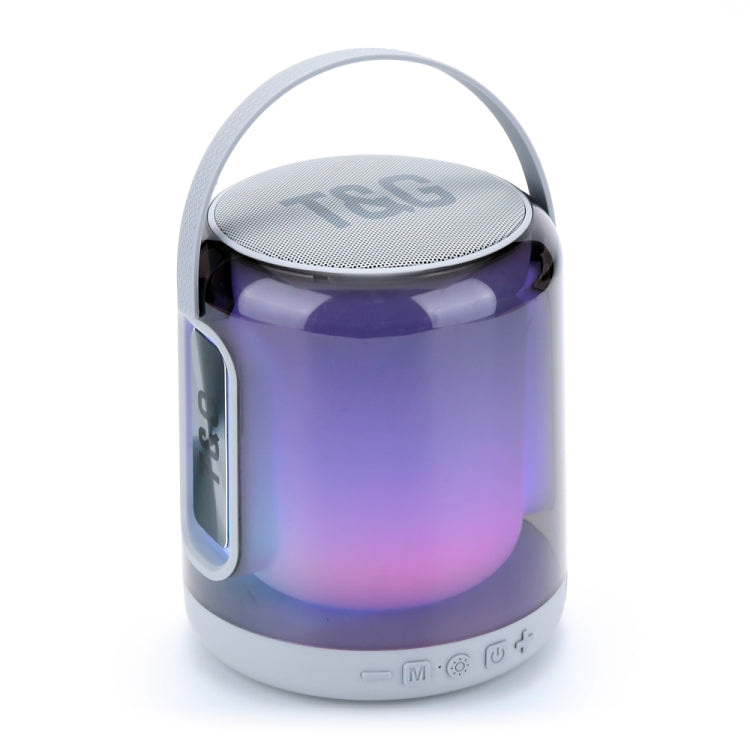 T&G TG376 アウトドア ポータブル LEDライト RGB マルチカラー ワイヤレス Bluetoothスピーカー サブウーファー