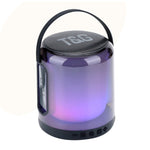T&G TG376 アウトドア ポータブル LEDライト RGB マルチカラー ワイヤレス Bluetoothスピーカー サブウーファー