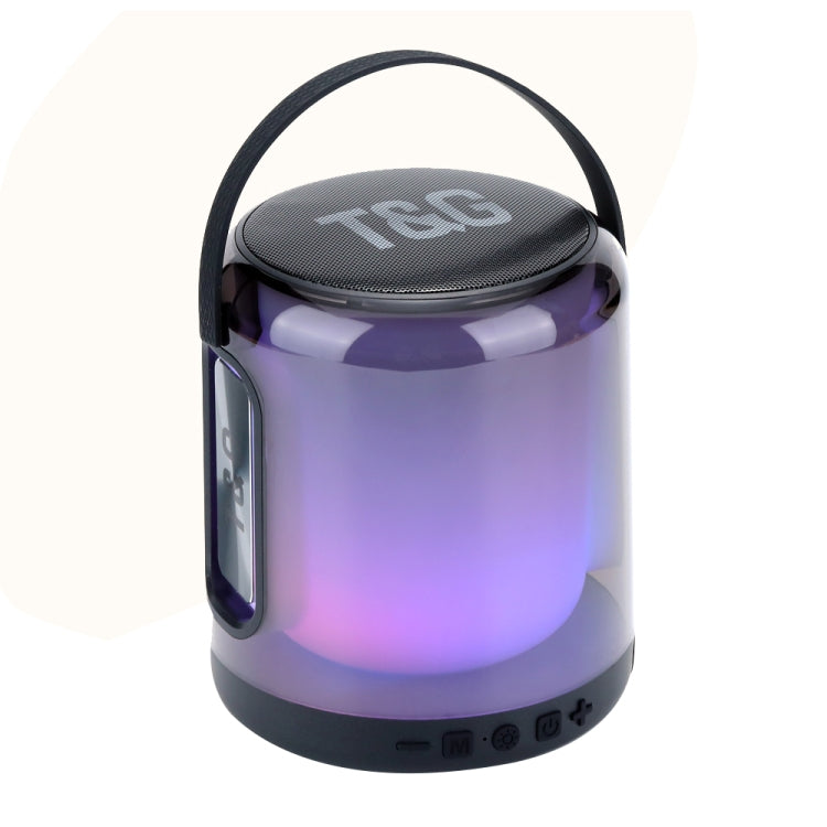 T&G TG376 アウトドア ポータブル LEDライト RGB マルチカラー ワイヤレス Bluetoothスピーカー サブウーファー