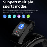 K50 1.08インチ スチールバンド イヤホン取り外し可能 IP67防水スマートウォッチ Bluetooth通話対応、スチールバンド（ブラック）、スチールバンド（ゴールド）、スチールバンド