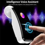 K60 1.08インチ レザーバンド イヤホン着脱式 防水スマートウォッチ Bluetooth通話対応、レザーバンド（ブラックシルバー）、レザーバンド（ブラウン）、レザーバンド（ブラック）、レザーバンド（ブラウンサイバー）