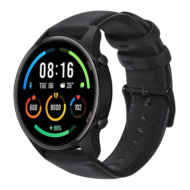 オイルワックス本革時計バンド Xiaomi Mi Watch Color用、Samsung Gear S3用、Samsung Galaxy Watch3 45mm R840用、Samsung Galaxy Watch 46mm用、Honor MagicWatch 2 46mm / Magic / Watch Dream用、Fossil Men Sport用