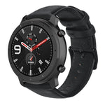 オイルワックス本革時計バンド Amazfit GTR 47mm / Pace / Stratos用、Amazfit 2 Stratos用、Ticwatch Pro / E2 / S2用、Pebble Gen 1用、Pebble Time用