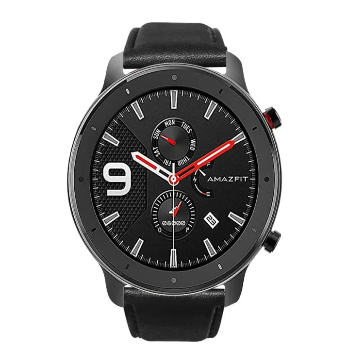 オイルワックス本革時計バンド Amazfit GTR 47mm / Pace / Stratos用、Amazfit 2 Stratos用、Ticwatch Pro / E2 / S2用、Pebble Gen 1用、Pebble Time用