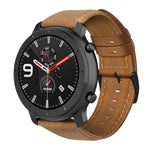 オイルワックス本革時計バンド Amazfit GTR 47mm / Pace / Stratos用、Amazfit 2 Stratos用、Ticwatch Pro / E2 / S2用、Pebble Gen 1用、Pebble Time用
