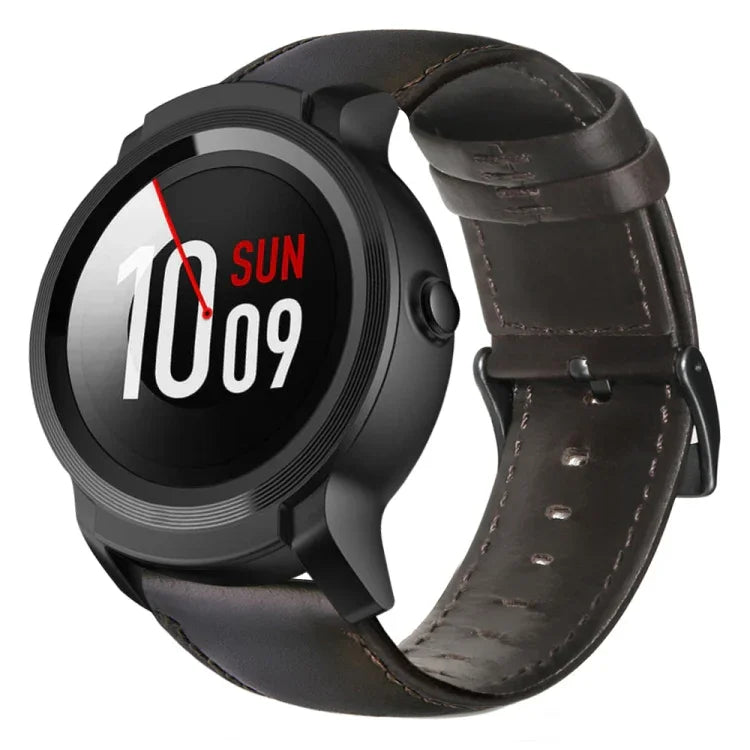 オイルワックス本革時計バンド Amazfit GTR 47mm / Pace / Stratos用、Amazfit 2 Stratos用、Ticwatch Pro / E2 / S2用、Pebble Gen 1用、Pebble Time用