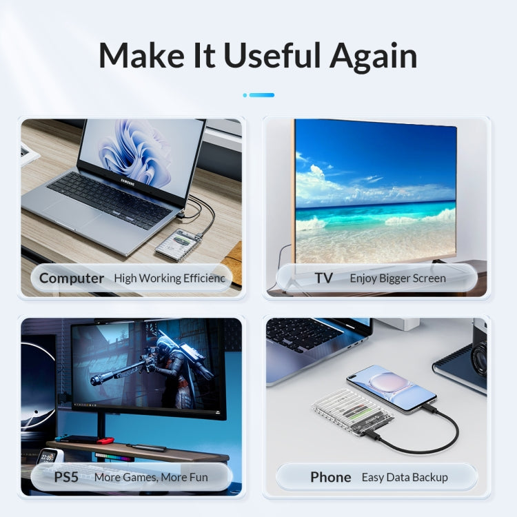 ORICO 2139C3-V1 2.5インチUSB3.0ハードディスク外付けケース