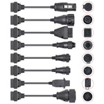 8 in 1 Truck TCS Auto Tool OBD2 Diagnostic Conversion Cable, 8 in 1 Truck Conversion Cable