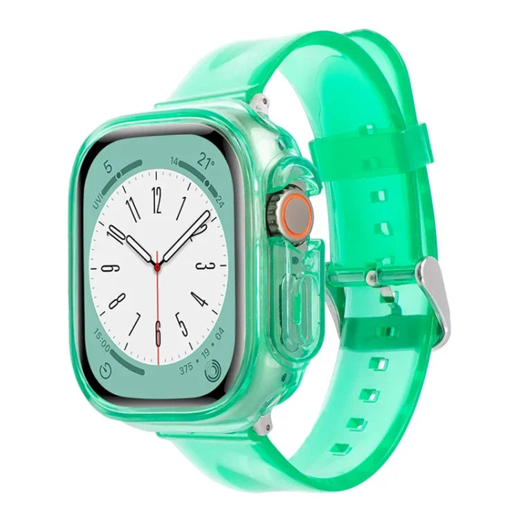 Glacier Jelly Clear TPU Case Watch Band, For Apple Watch Ultra 3 / 2 / 1 49mm
