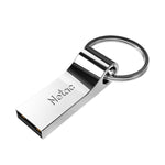 Netac U275 64GB USB 2.0セキュア暗号化アルミ合金Uディスク、64GB