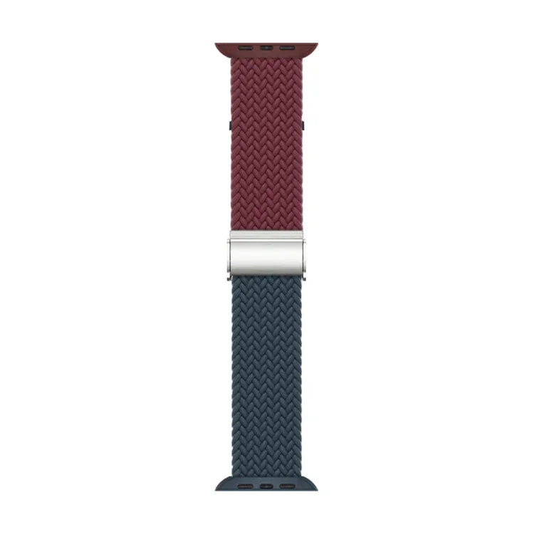 ナイロン編みステッチバックルウォッチバンド、Apple Watch Series 8&7 41mm用、Apple Watch Series 8&7 45mm用