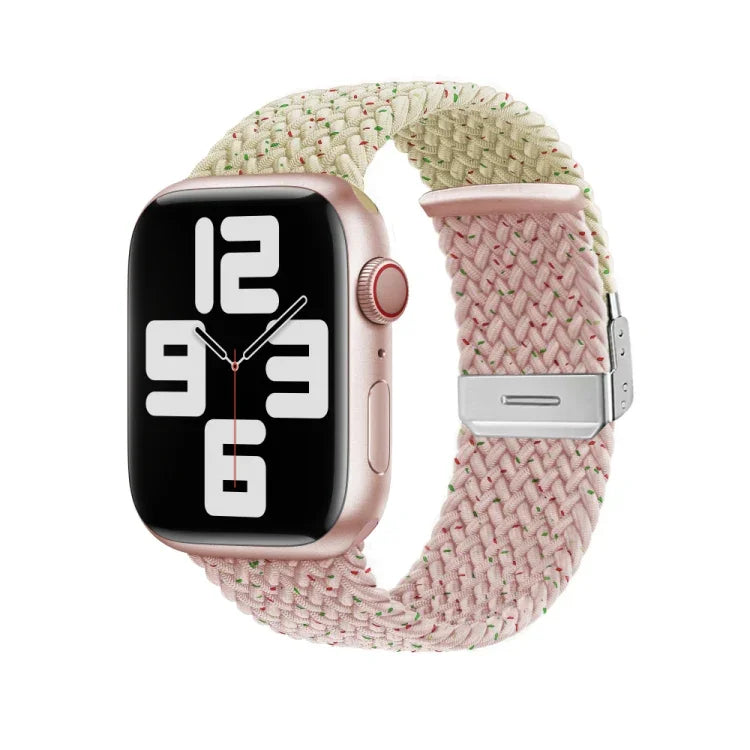 ナイロン編みステッチバックルウォッチバンド、Apple Watch Series 8&7 41mm用、Apple Watch Series 8&7 45mm用