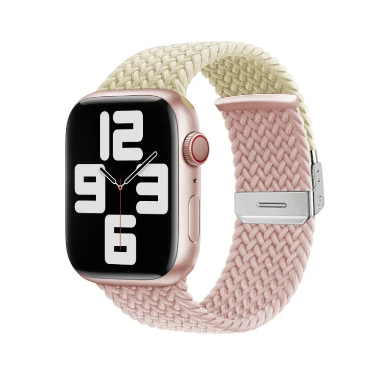 ナイロン編みステッチバックルウォッチバンド、Apple Watch Series 8&7 41mm用、Apple Watch Series 8&7 45mm用