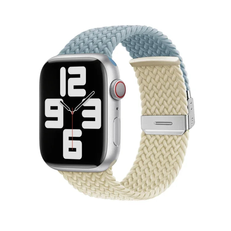 ナイロン編みステッチバックルウォッチバンド、Apple Watch Series 8&7 41mm用、Apple Watch Series 8&7 45mm用