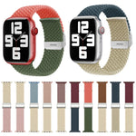 ナイロン編みステッチバックルウォッチバンド、Apple Watch Series 8&7 41mm用、Apple Watch Series 8&7 45mm用