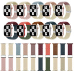 ナイロン編みステッチバックルウォッチバンド、Apple Watch Series 8&7 41mm用、Apple Watch Series 8&7 45mm用