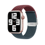 ナイロン編みステッチバックルウォッチバンド、Apple Watch Series 8&7 41mm用、Apple Watch Series 8&7 45mm用