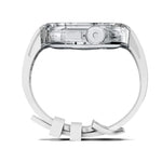 フッ素ゴムクリアアーマーケースウォッチバンド、Apple Watch Ultra 3 / 2 / 1 49mm用