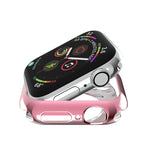 メッキTPU 丸穴ホロー保護ケース、Apple Watch シリーズ6／5／4／SE 2025／2023／2022 40mm用、Apple Watch シリーズ3＆2＆1 42mm用
