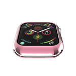メッキTPU 丸穴ホロー保護ケース、Apple Watch シリーズ6／5／4／SE 2025／2023／2022 40mm用、Apple Watch シリーズ3＆2＆1 42mm用