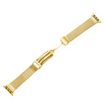 ミランフォールドバックルメタルウォッチバンド、Apple Watch Series 8&7 45mm用、Apple Watch Series 8&7 41mm用