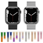 ミランフォールドバックルメタルウォッチバンド、Apple Watch Series 8&7 45mm用、Apple Watch Series 8&7 41mm用