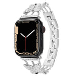 バタフライメタルダイヤモンドウォッチバンド、Apple Watch Series 8&7 45mm用、Apple Watch Series 8&7 41mm用