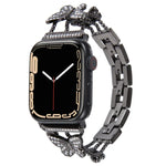 バタフライメタルダイヤモンドウォッチバンド、Apple Watch Series 8&7 45mm用、Apple Watch Series 8&7 41mm用
